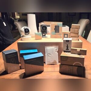 Smart Home Security Camera - Black